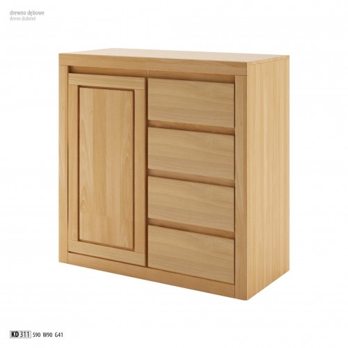 Komoda dębowa KD311