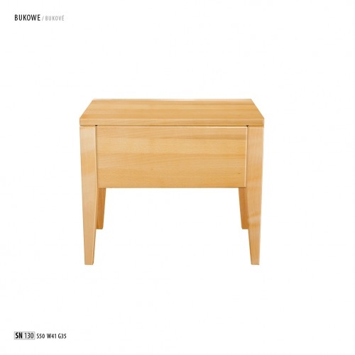 Szafka nocna bukowa SN130