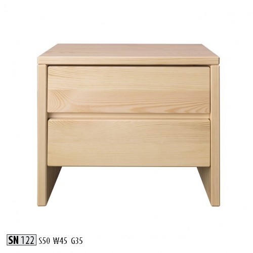 Szafka nocna sosnowa SN122