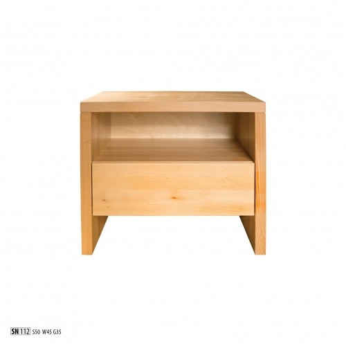 Szafka nocna bukowa SN112