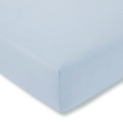 Prześcieradło z gumką Jersey 615 błękit nieba 80x200 cm