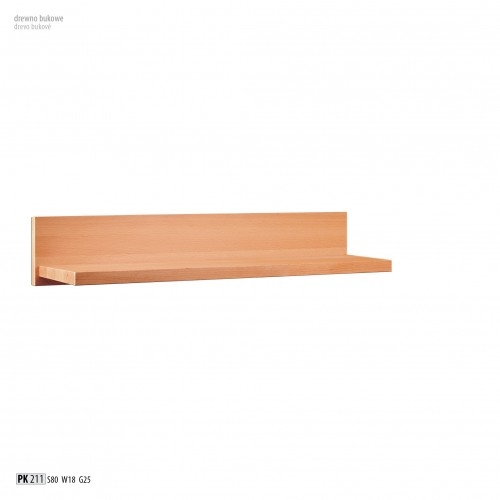 Polka wiszaca bukowa PK211