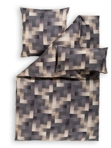 komplet pościeli  Satyna De Luxe LIAM 200x220 cm