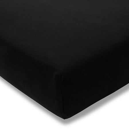 Prześcieradło z gumką Jersey 900 czarny 120x200 cm