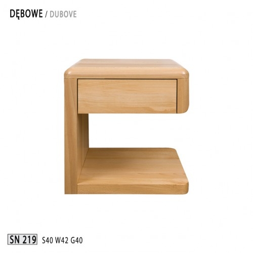 Szafka nocna dębowa SN219