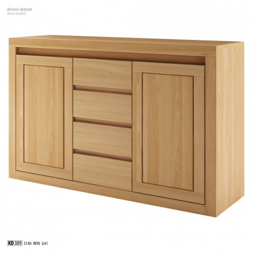Komoda dębowa KD309
